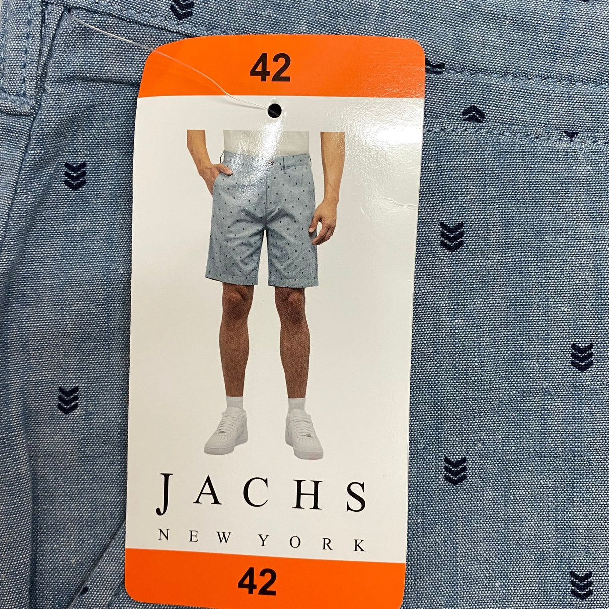 Jachs Men's Patterned Cotton Shorts SIZE - 42