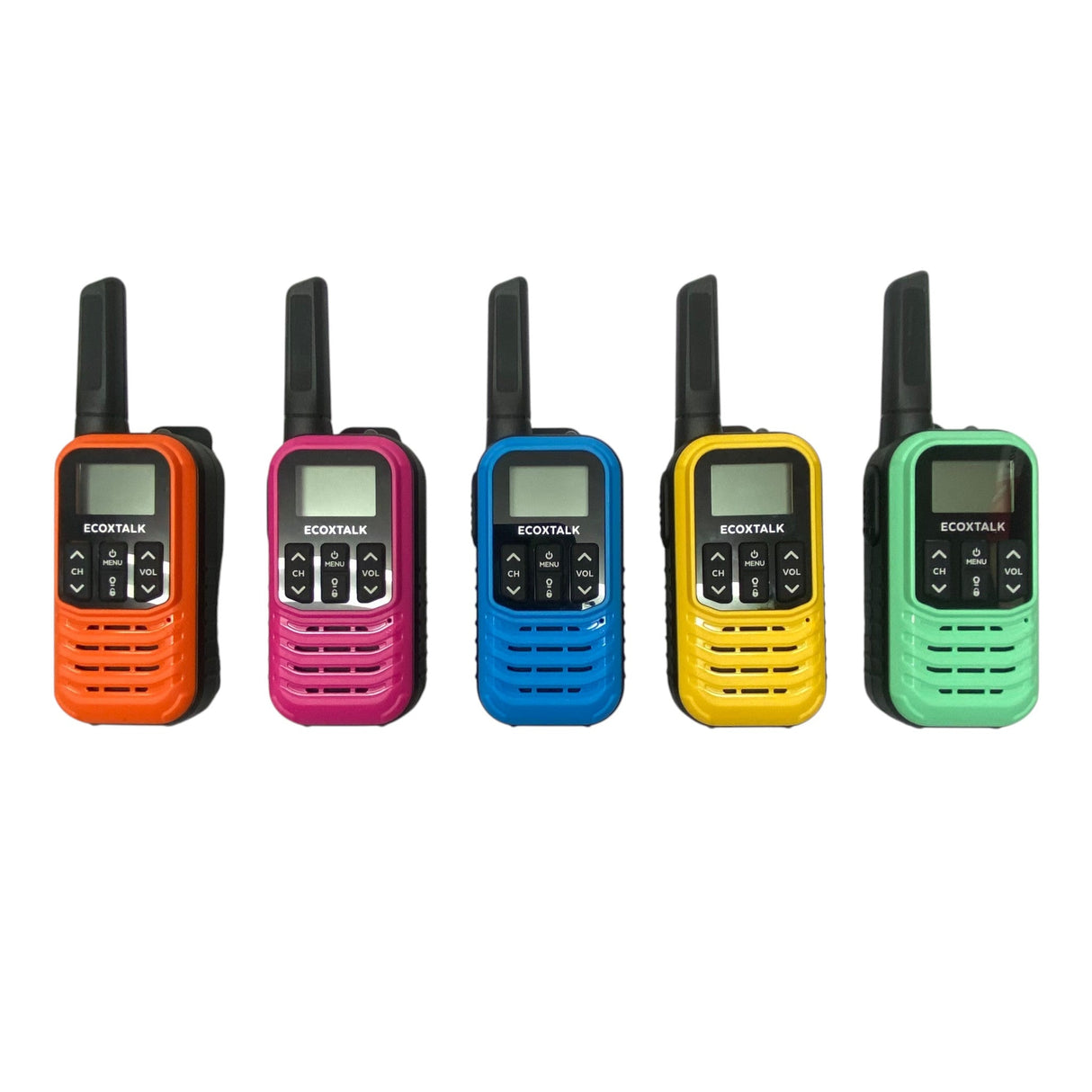 EcoGear 5x EXG50 UHF CB Handheld Radios
