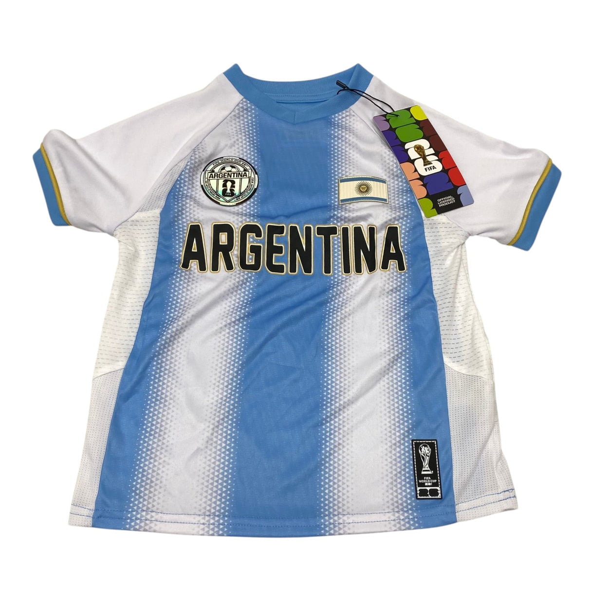 FIFA Kid's Licensed 2026 FIFA Jersey - Argentina Tee 6/7 Year Old SIZE - Small