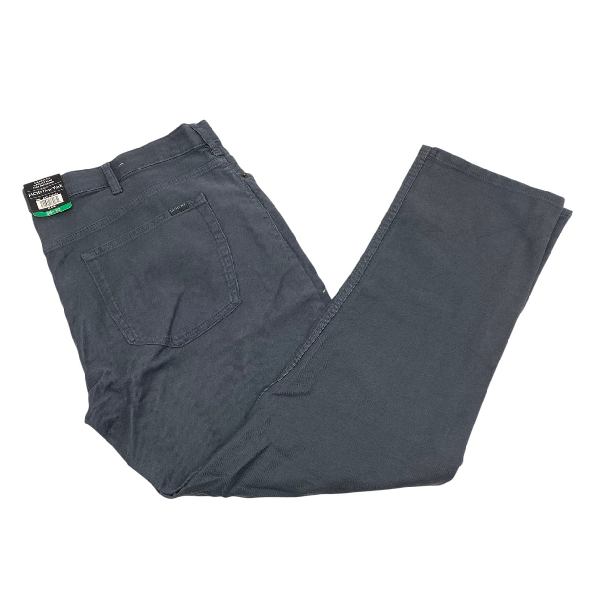 Jachs Men's Straight Fit 5 Pocket Pant - Slate SIZE - 38