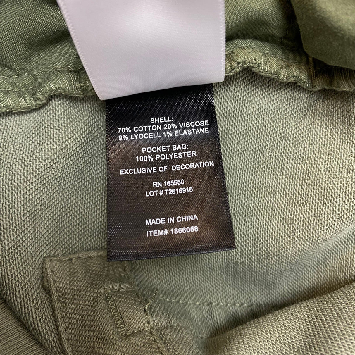 32 Degree Men's Slim Straight Fit Pant - Fresh Green SIZE - 38