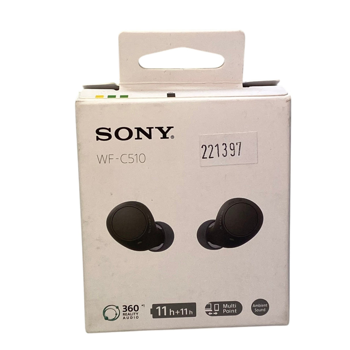 Sony WF-C510 True Wireless Earbuds - Black