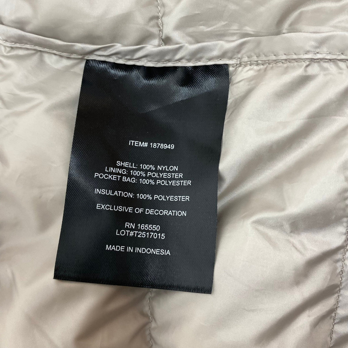 32 Degrees Women's Puffer Vest SIZE - Extra Large
