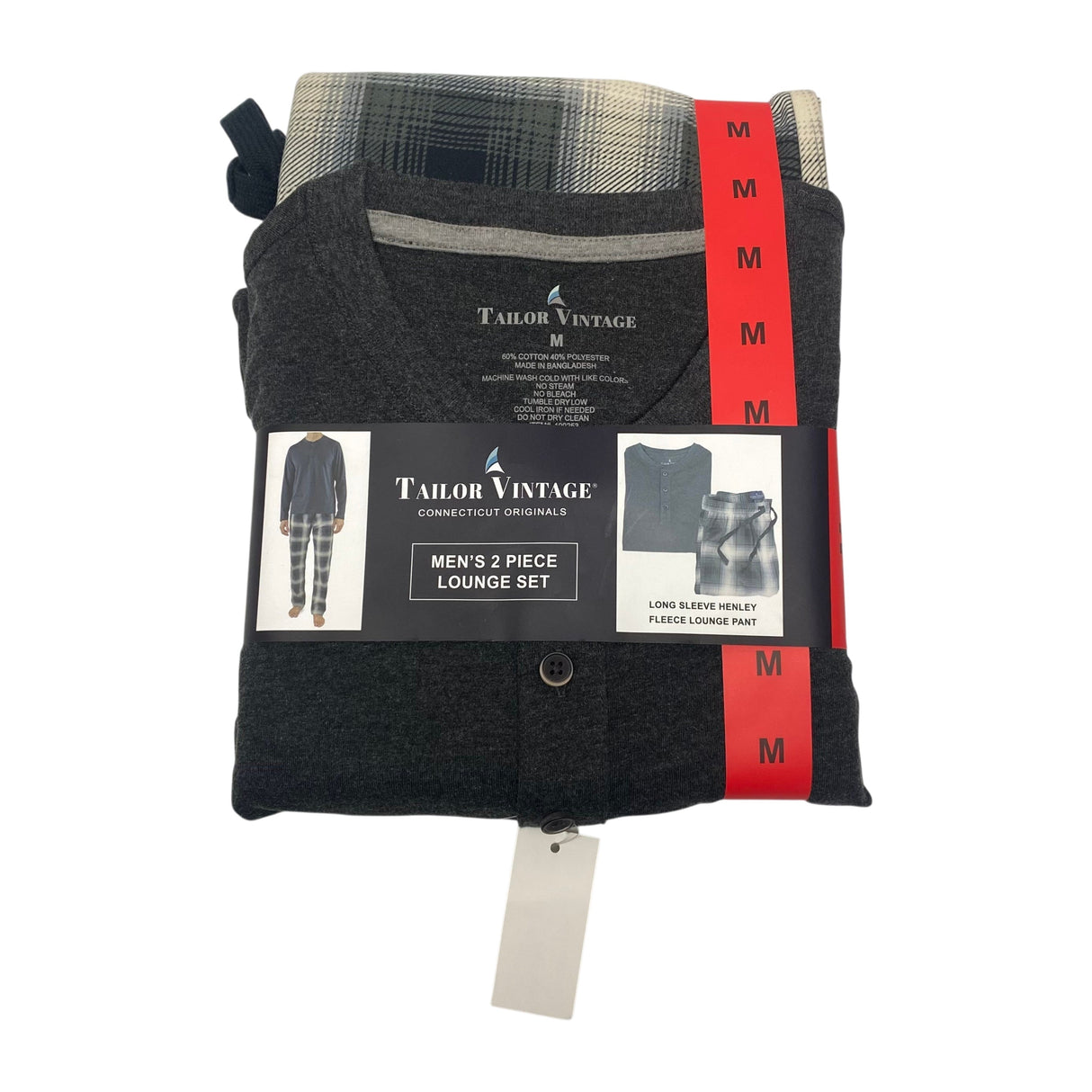 Tailor Vintage Men's 2 Piece Lounge Set SIZE - Medium