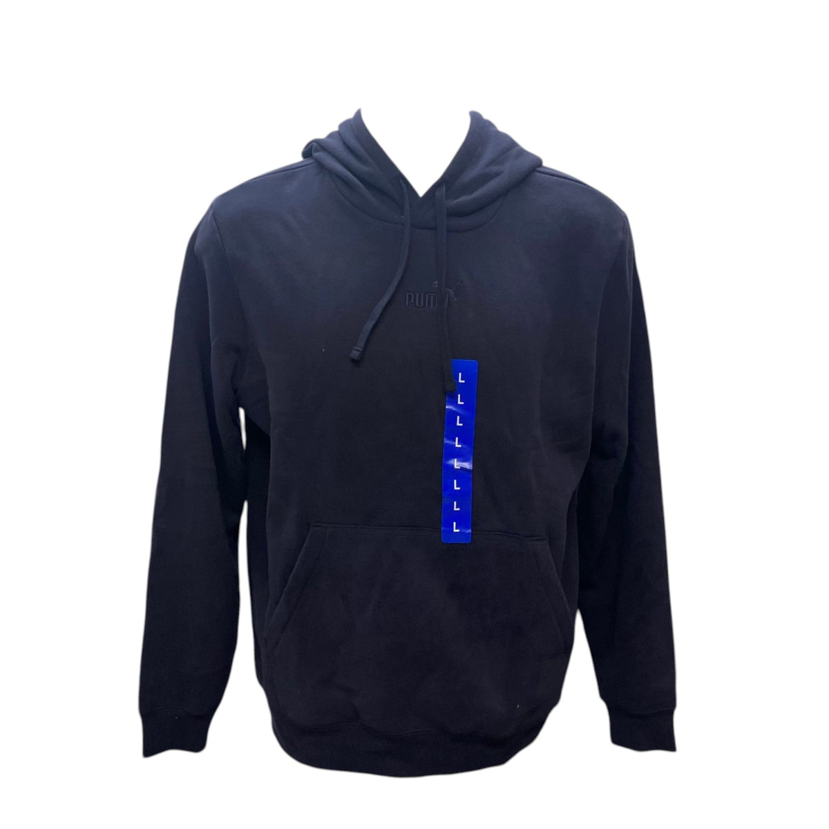 Puma Men's Essential Small Logo Hoodie - Navy SIZE - Large