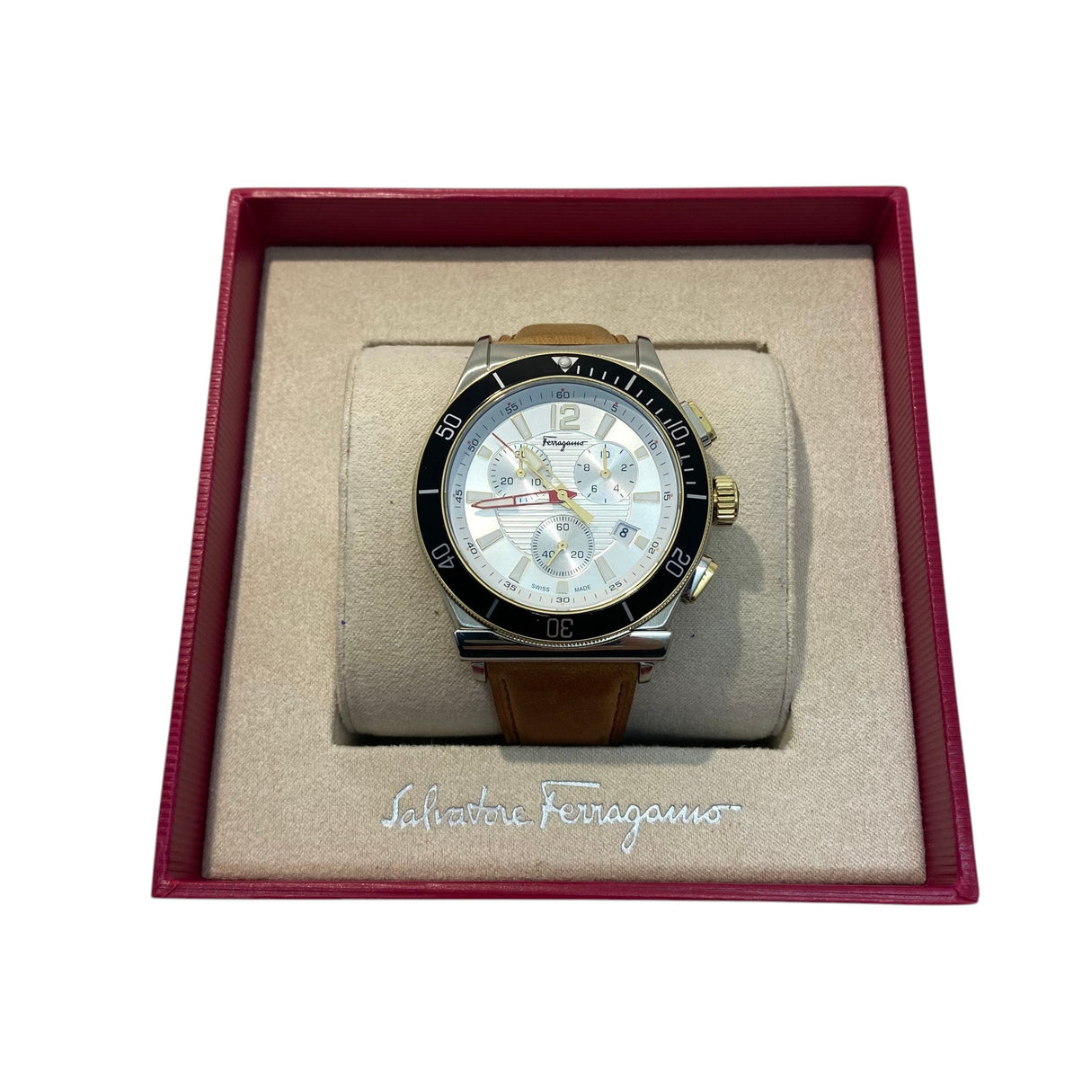 Salvatore Ferragamo Men's 1898 Sport Chronograph Watch