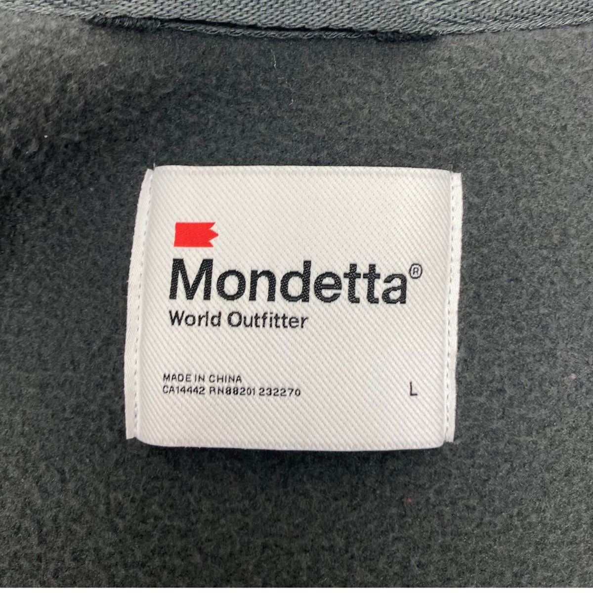 Mondetta Women's Sherpa Full Zip Fleece Jacket SIZE - Large