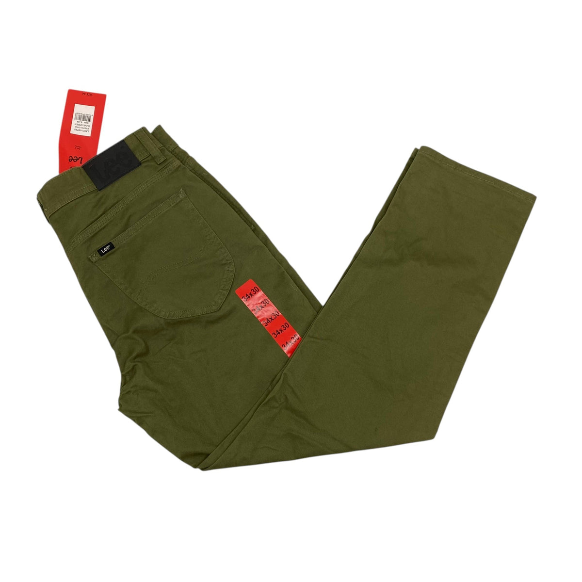 Lee Men's Slim Fit Chino Pant - Olive Green SIZE - 34