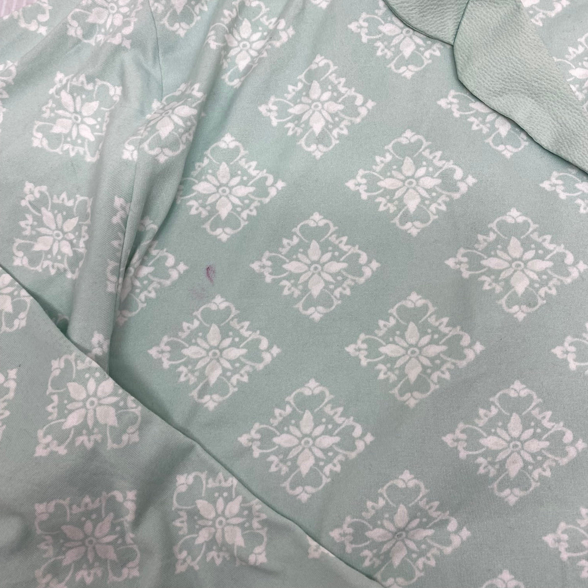 Flora Nikrooz Women's 2 Piece Satin Trim Pyjama Set - Green SIZE - Extra Large