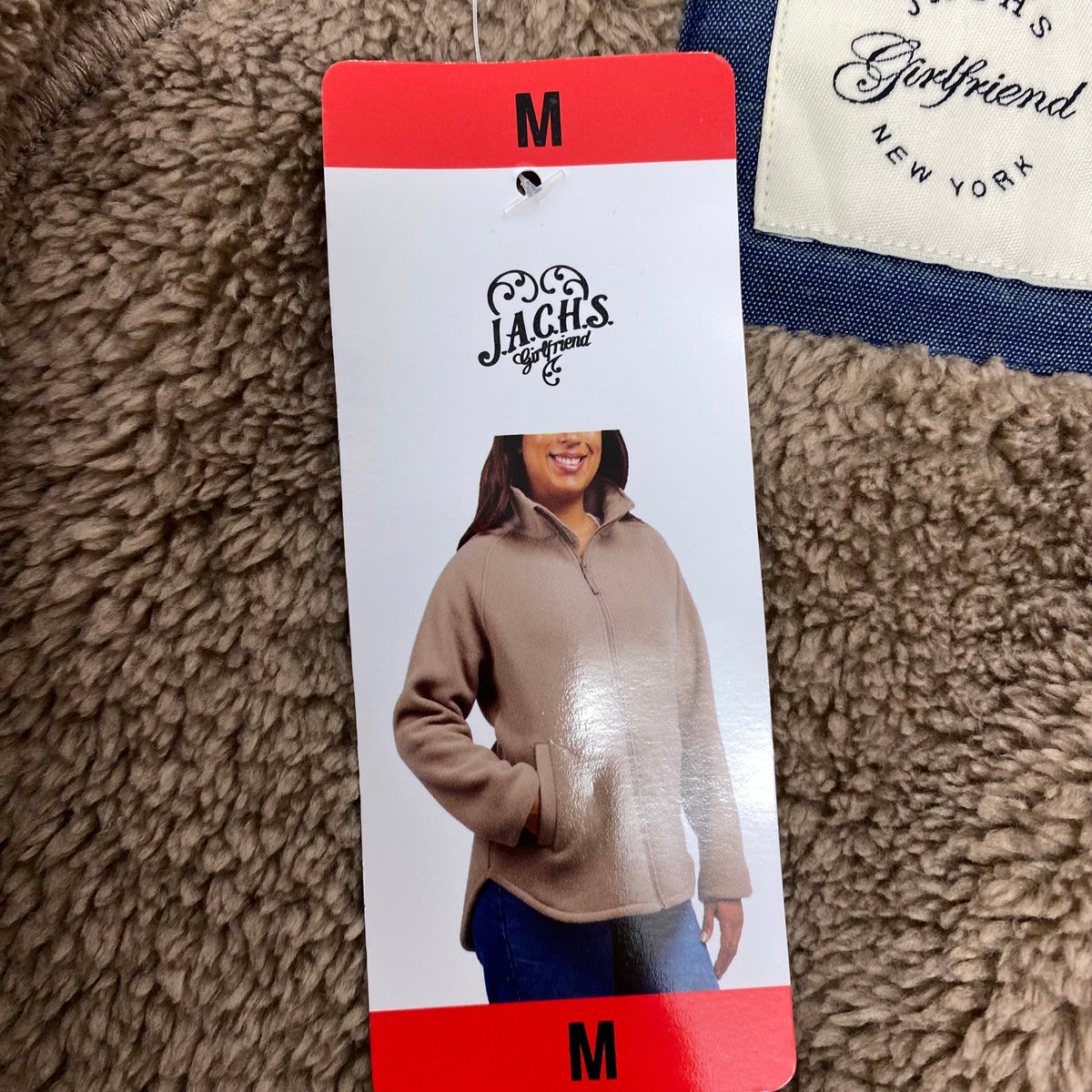 Jachs Women's Fleece Shacket - Taupe SIZE - Medium