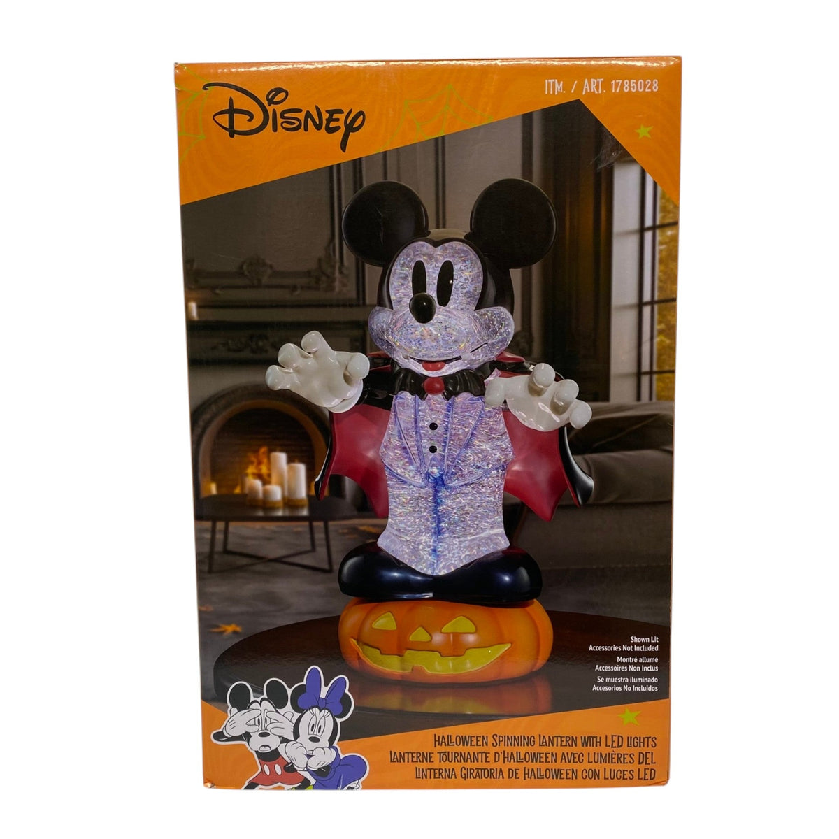 Disney Mickey Halloween Spinning Lantern