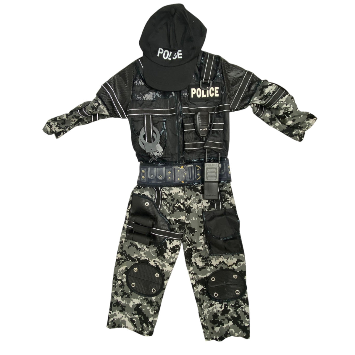 Teetot & Co Adventure Factory Police Costume - 5/6 years