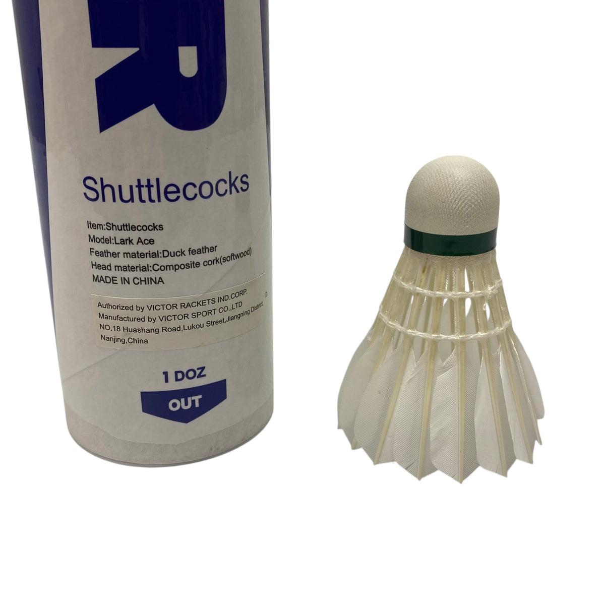 Victor 11x Lark Ace Shuttlecock