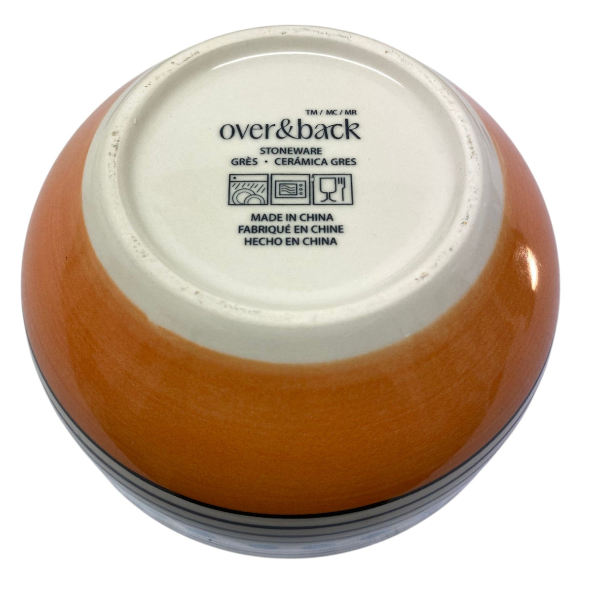 Over & Back 5x Stardust Stoneware Bowls 650ml