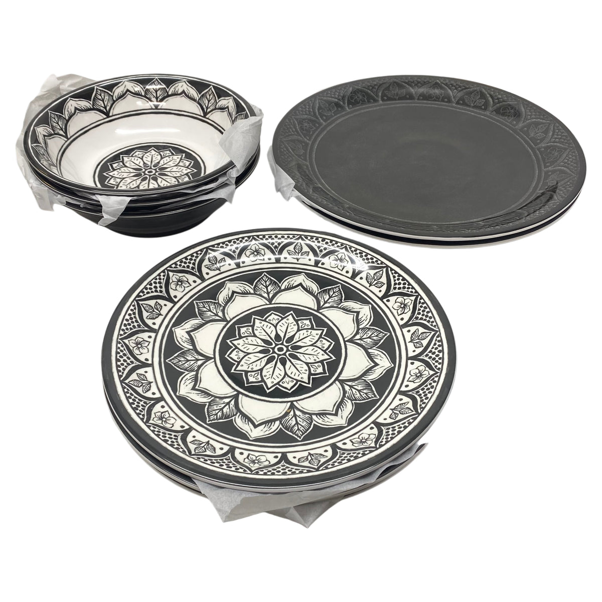 Pandex 8 Piece Melamine Dinner Set
