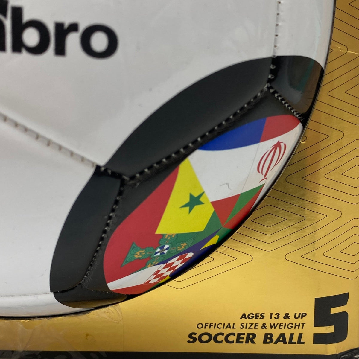 Umbro Flags of the World Soccer Ball - Size 5
