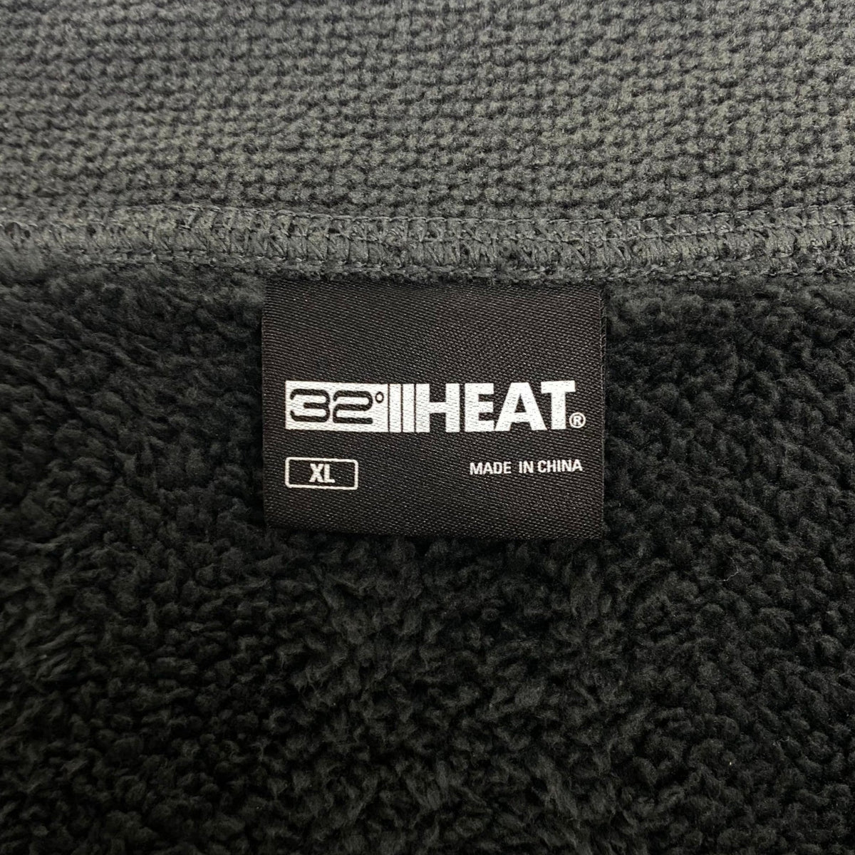 32 Degrees Men's Fleece Zip Up Sweatshirt SIZE - Extra Large