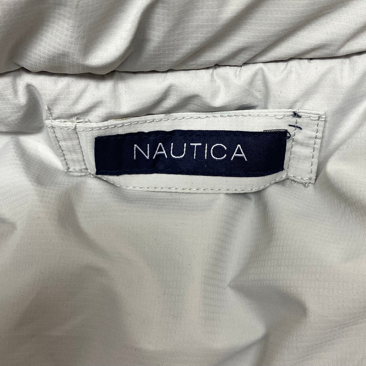 Nautica Men's Reversible Puffer Jacket - Navy/Grey SIZE - Large