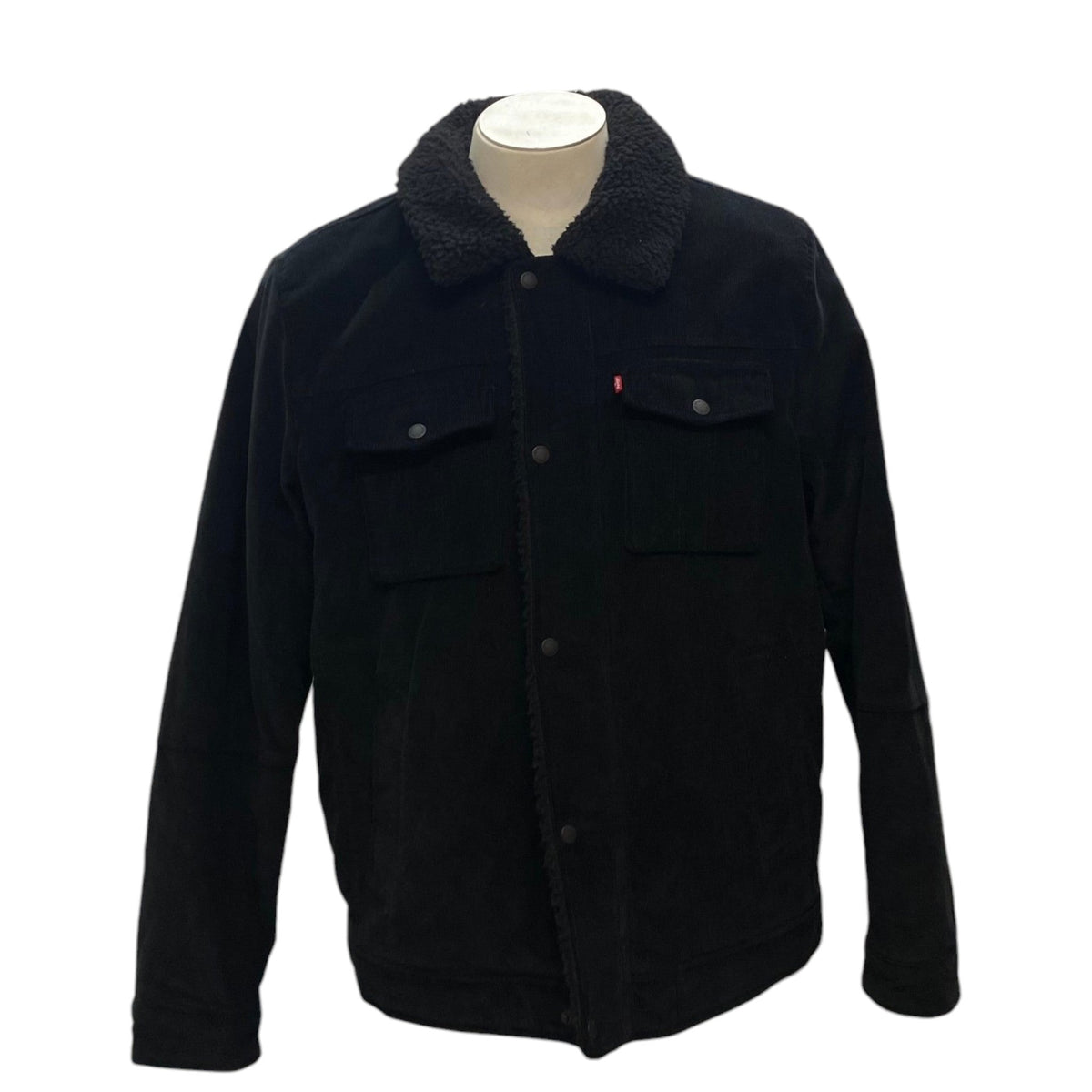 Levis Men's Corduroy Sherpa Lined Jacket - Tan SIZE - Large