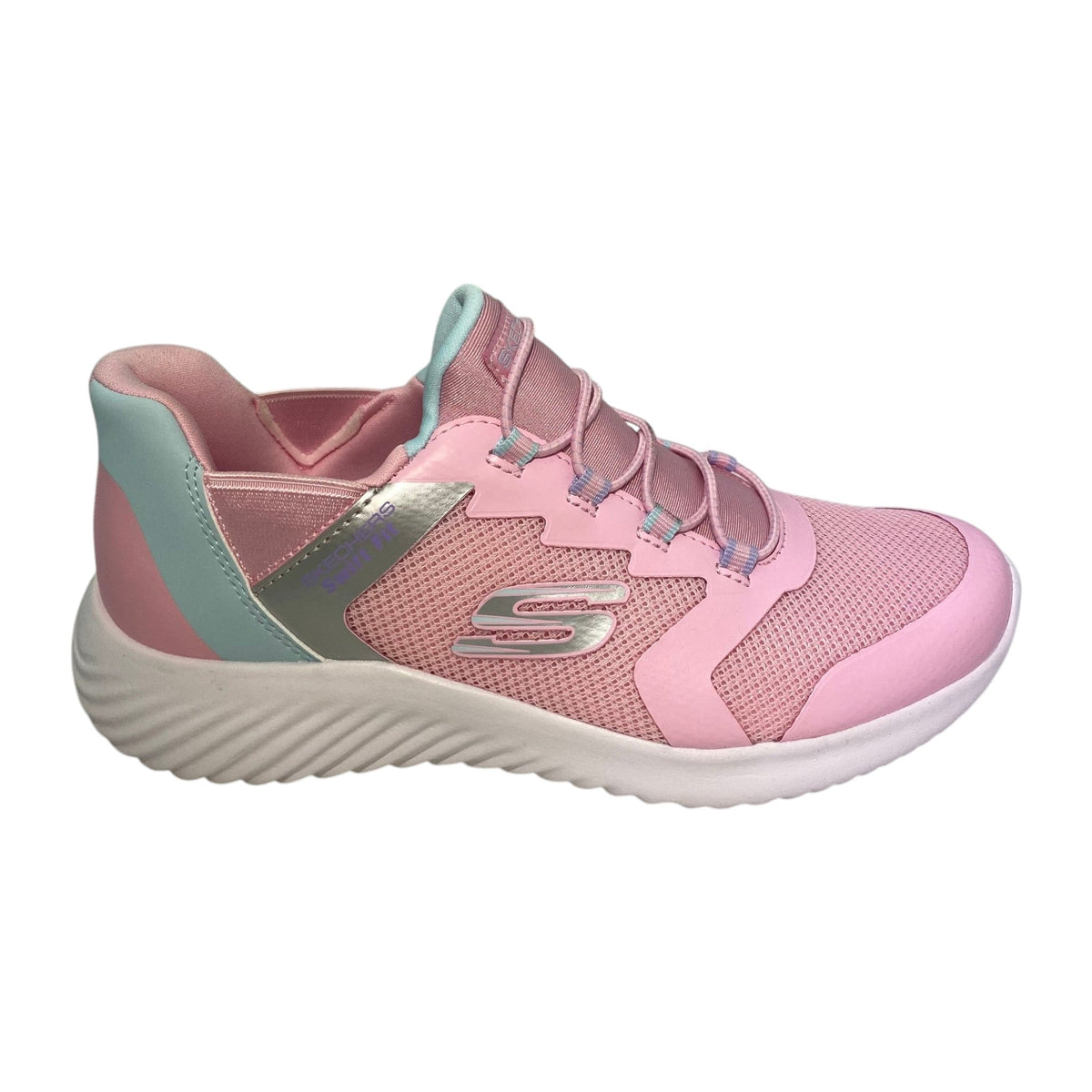Skechers Girl's Bounder Swift Fit Sneakers - Pink SIZE - 32