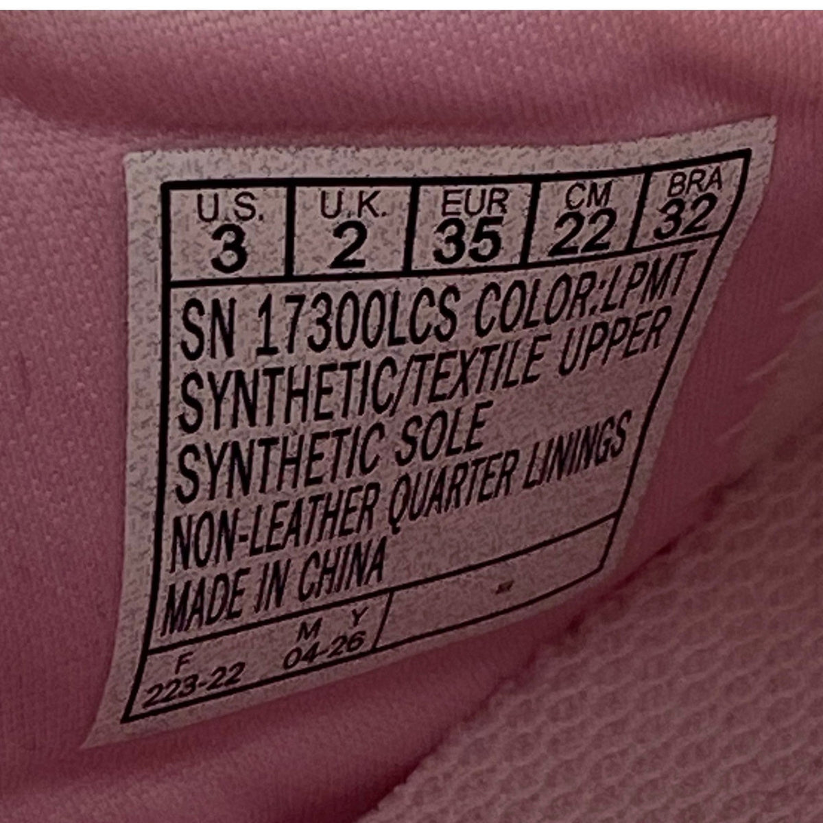 Skechers Girl's Bounder Swift Fit Sneakers - Pink SIZE - 32