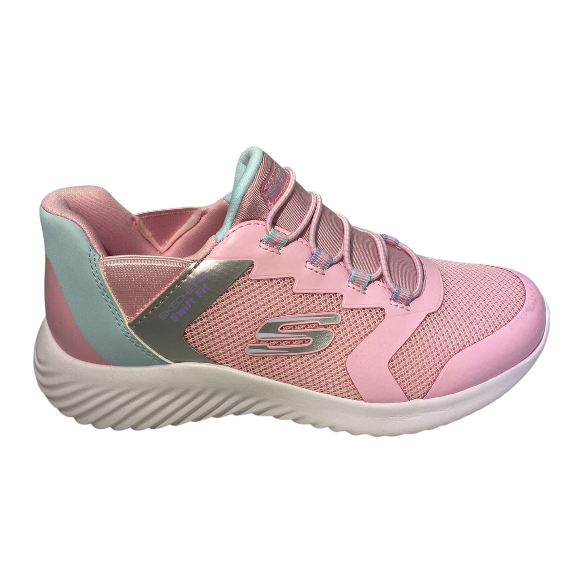Skechers Girl's Bounder Swift Fit Sneakers - Pink SIZE - 35