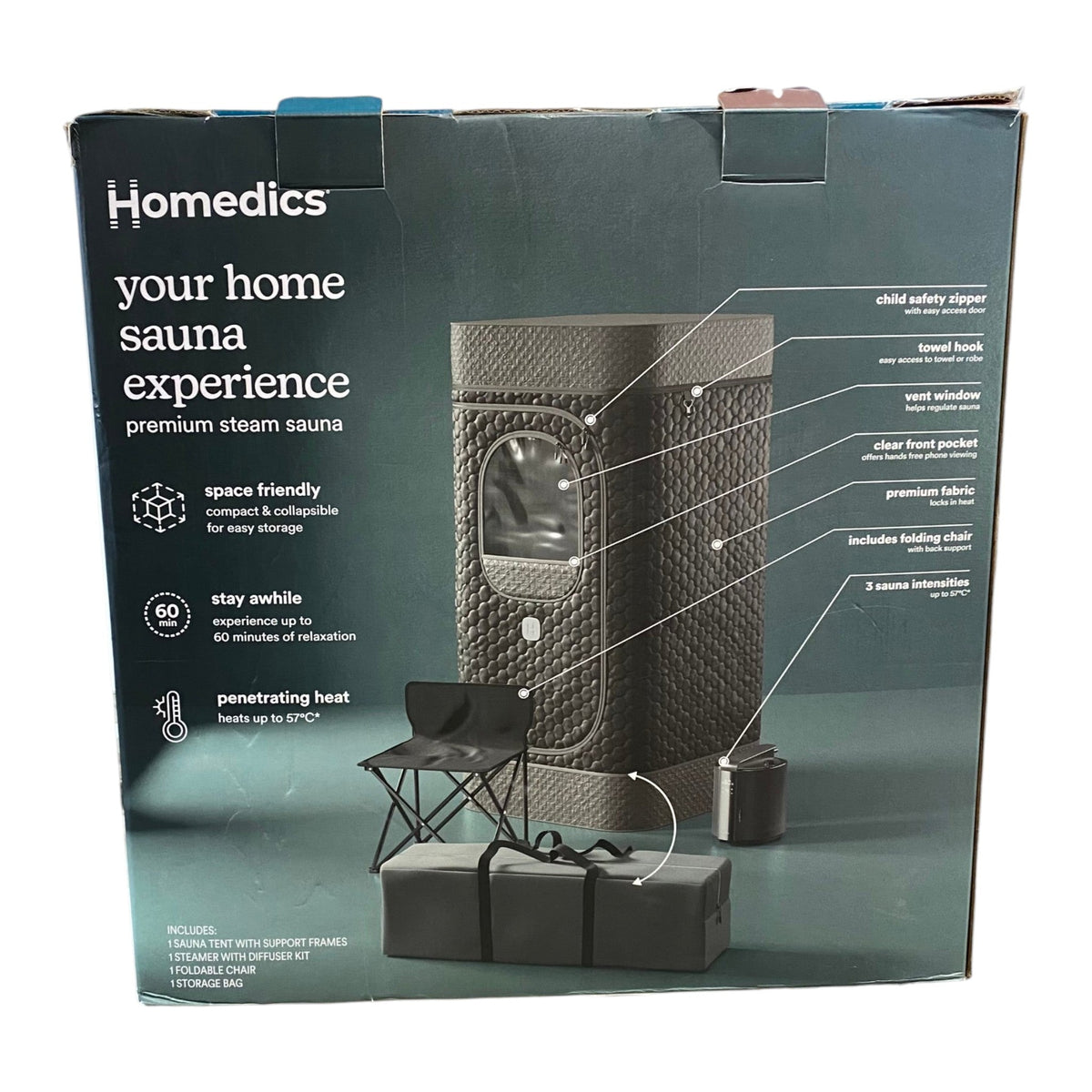 Homedics Premium Portable Steam Sauna