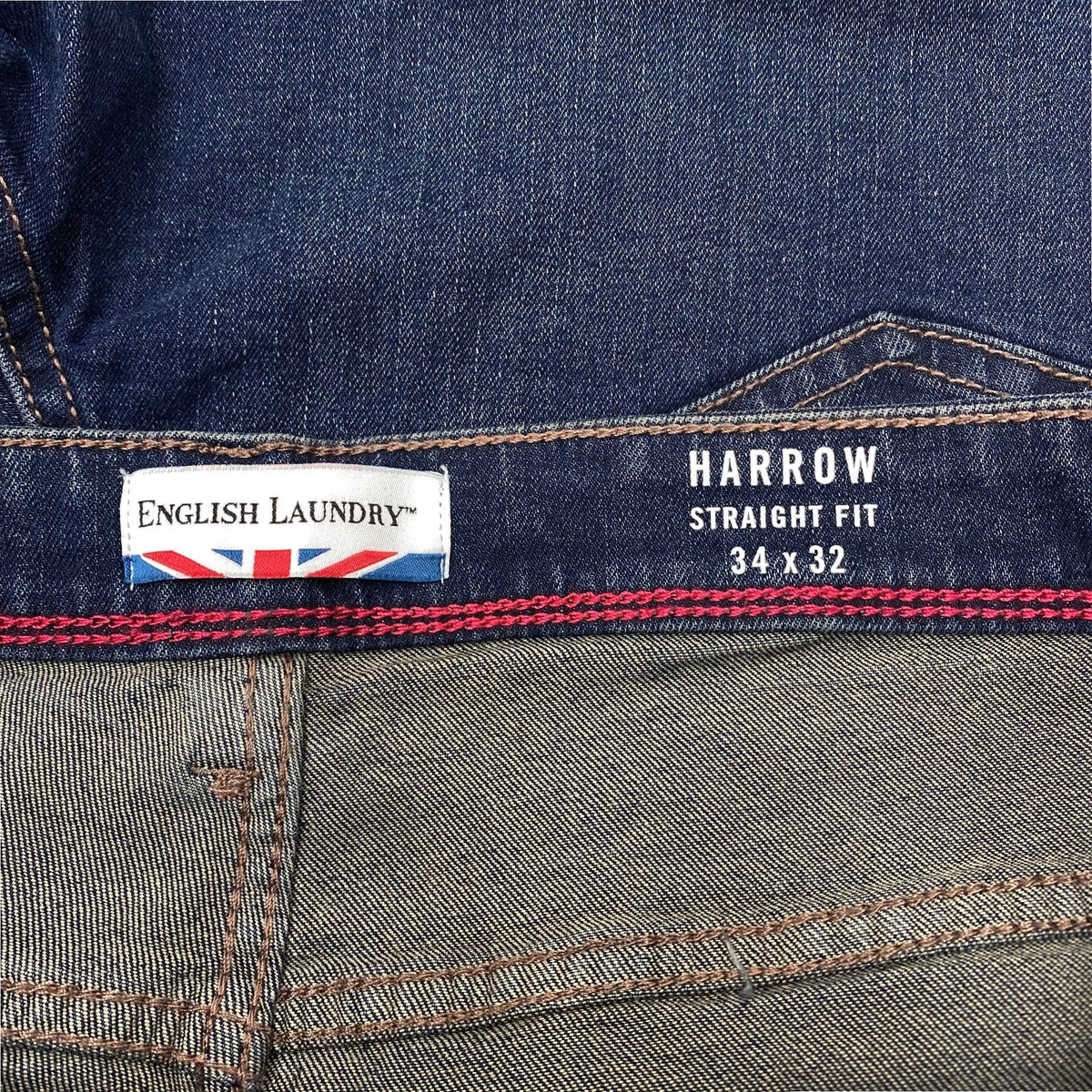 English Laundry Men's Straight Fit Jean - 34 x 32 SIZE - 34