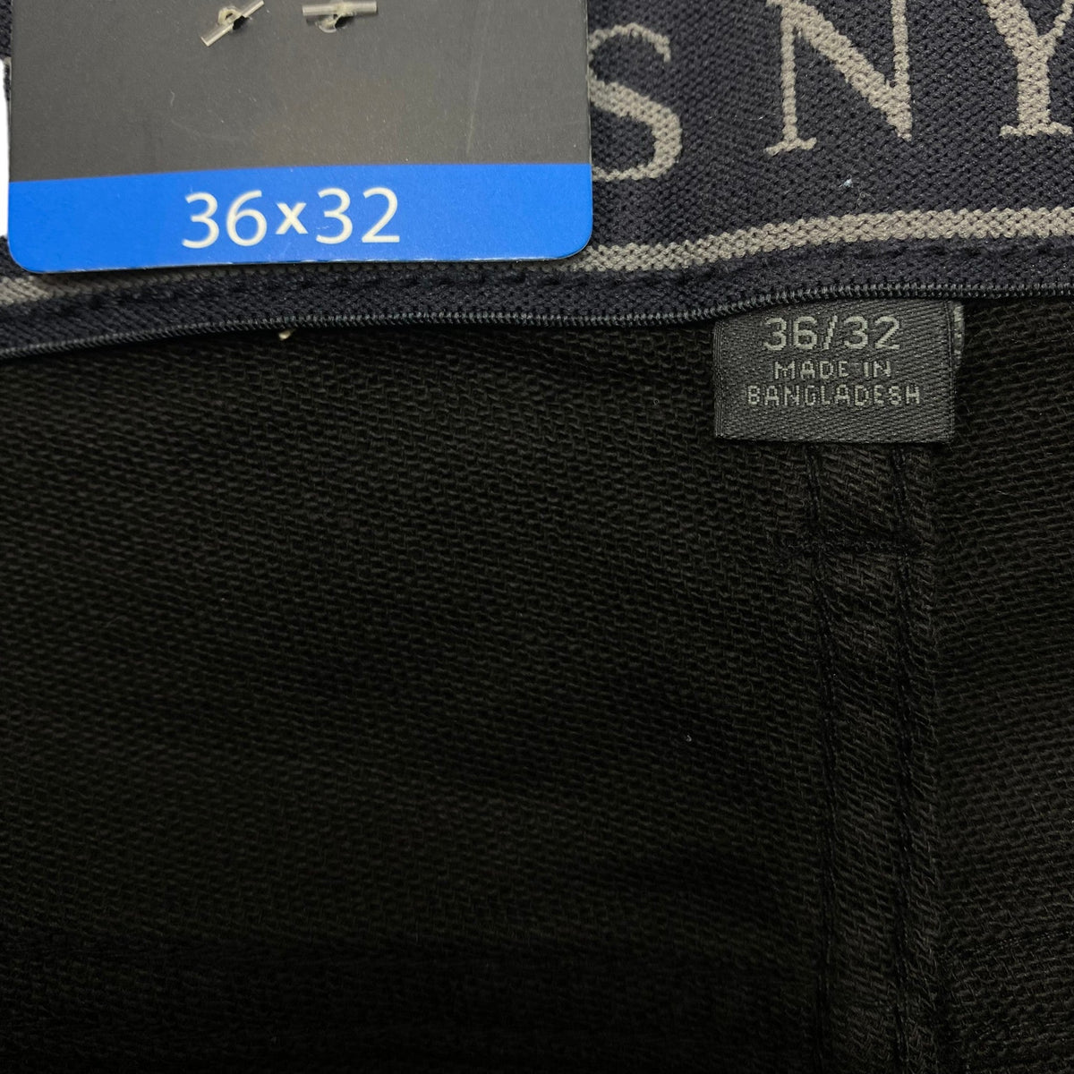Jachs Men's Slim Fit Pants - Black - 36 x 32 SIZE - 36