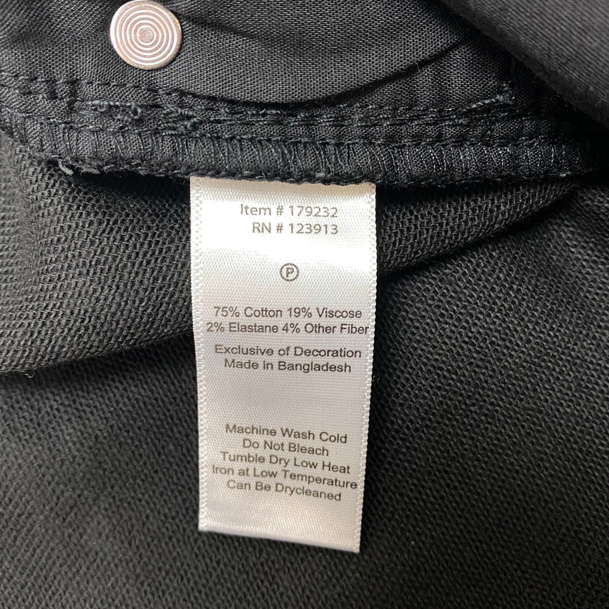 Jachs Men's Slim Fit Pants - Black - 36 x 32 SIZE - 36