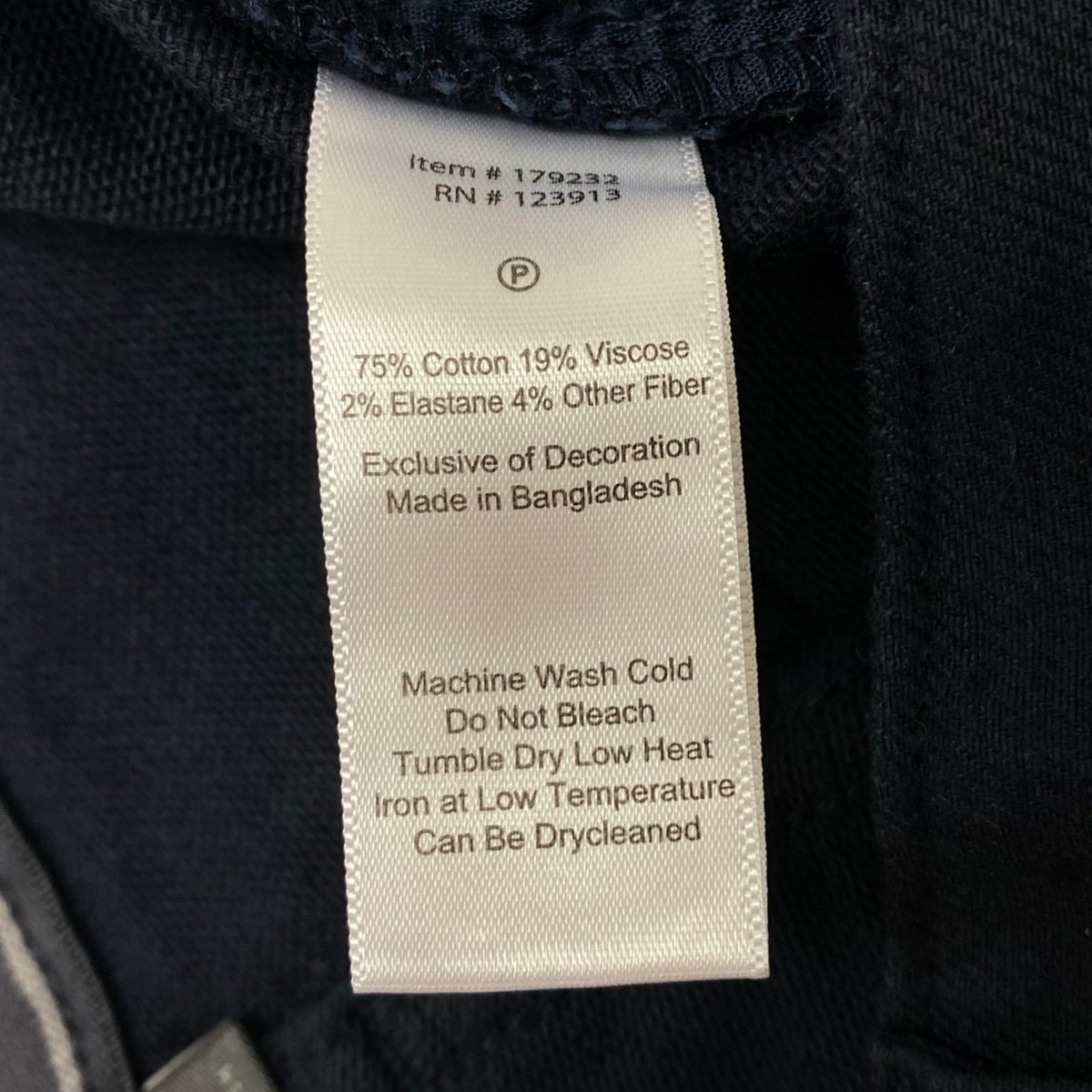 Jachs Men's Slim Fit Pants - Navy - 36 x 32 SIZE - 36