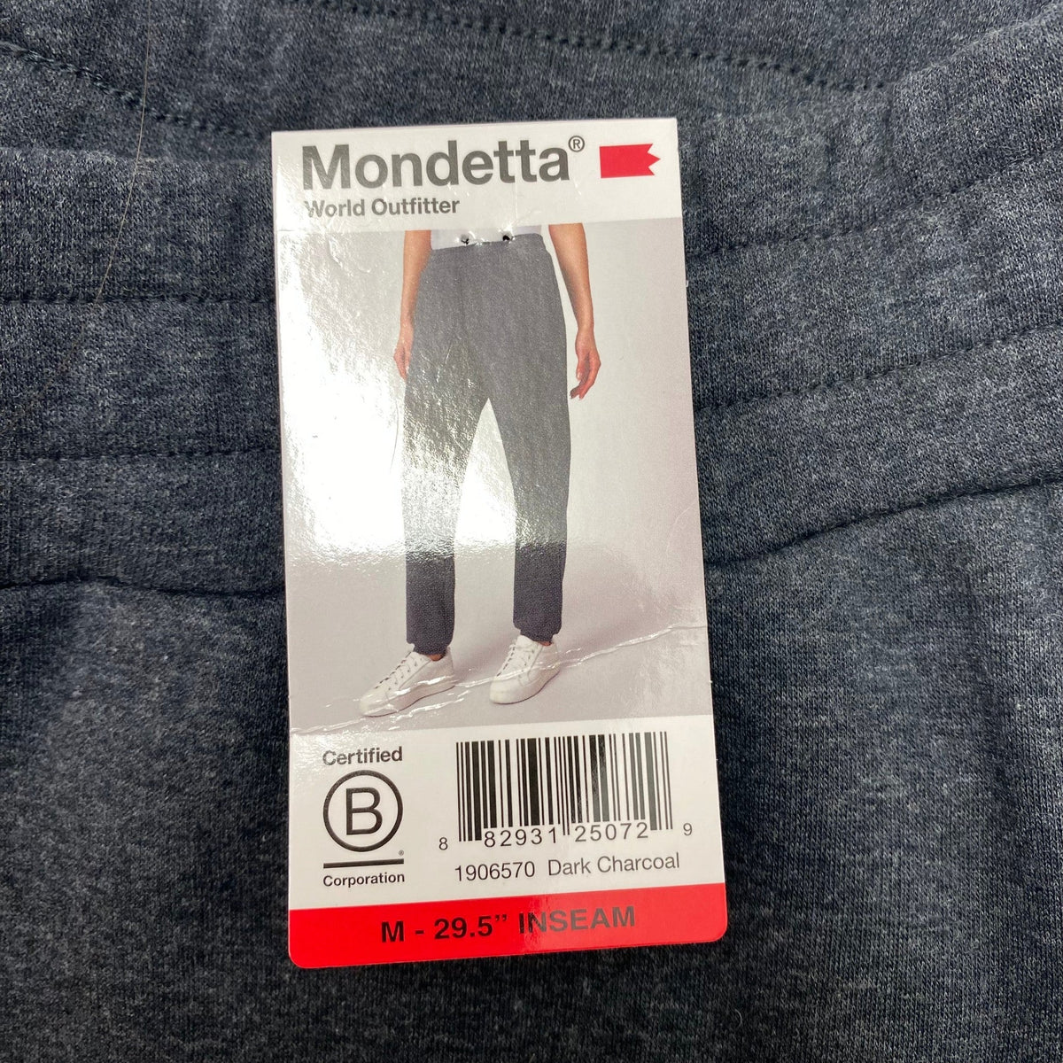 Mondetta Women's Fleece Pants - Dark Charcoal SIZE - Medium