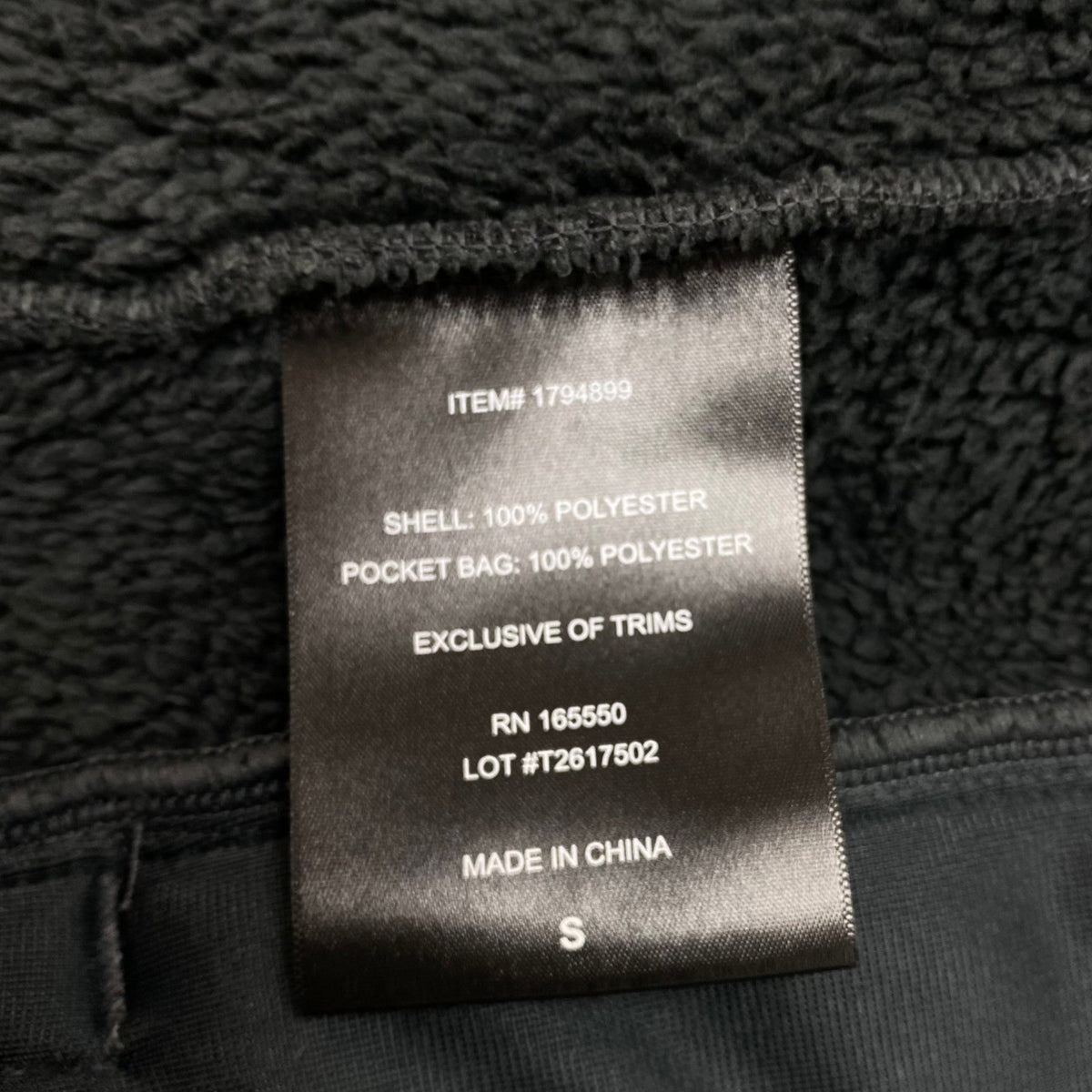 32 Degrees Men's Full Zip Fleece Jacket SIZE - Small