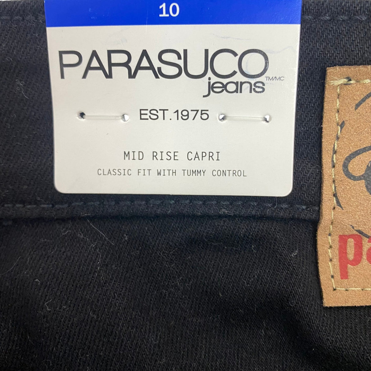 Parasuco Women's Mid Rise Capri Jeans SIZE - 10