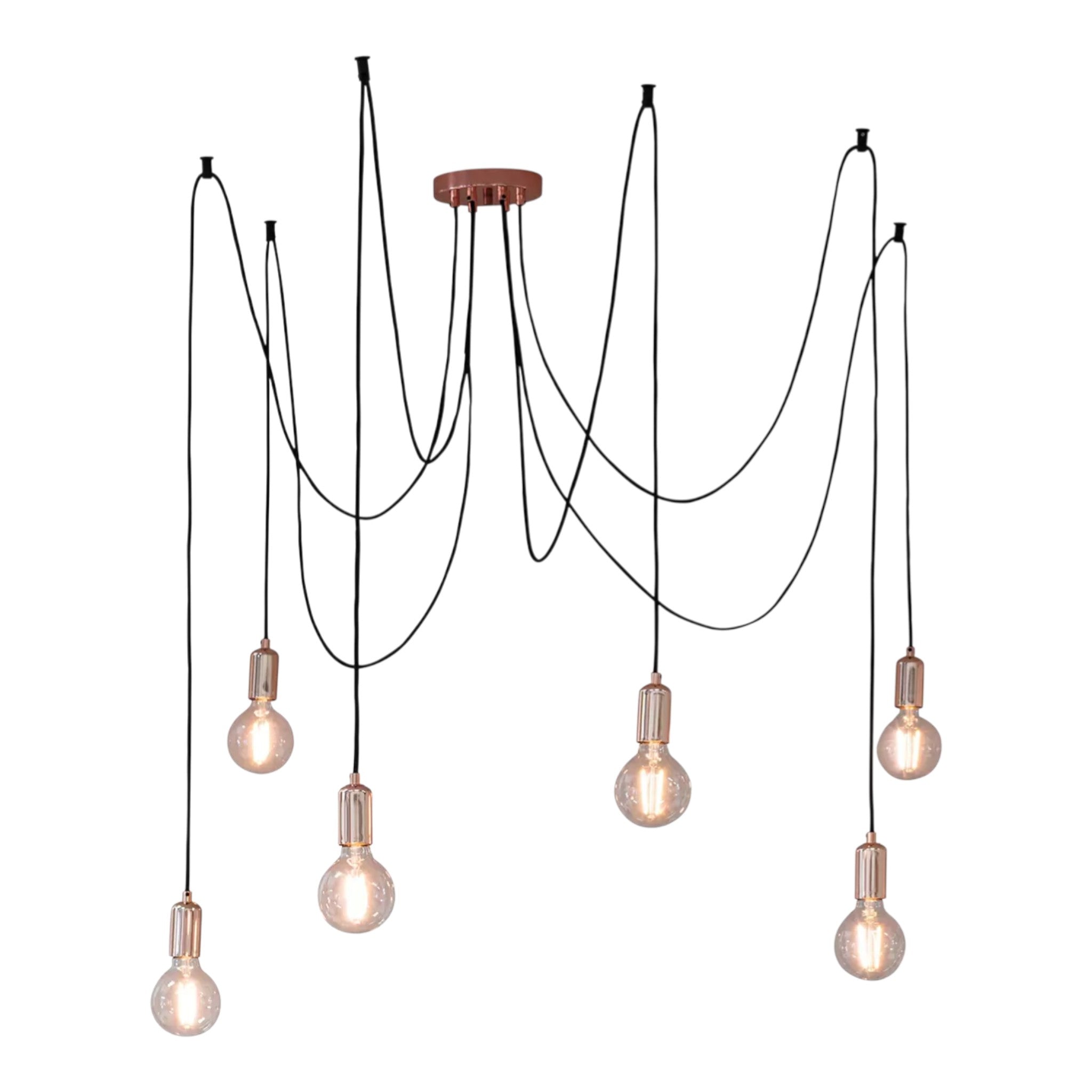 Hudson Living Studio LED Pendant Light Black