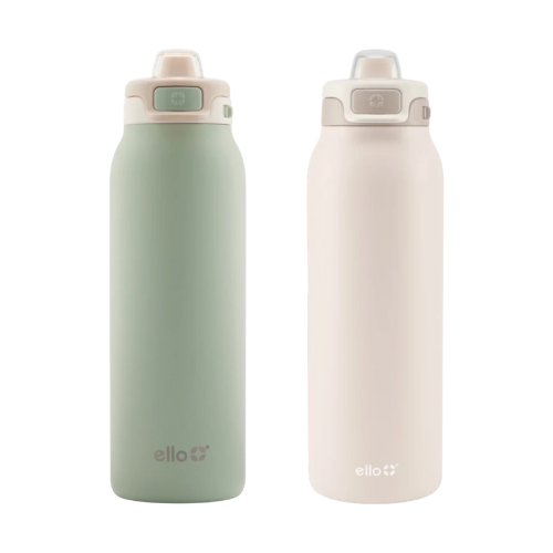 Ello Pop And Fill Water Bottle 2 Pack 946 ml