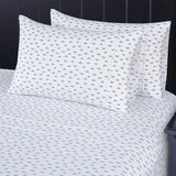 South Point Microfibre Flannelette 5 Piece King Sheet Set - Super Sun