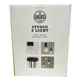 Hudson Living Studio LED Pendant Light Black - Damaged Packaging