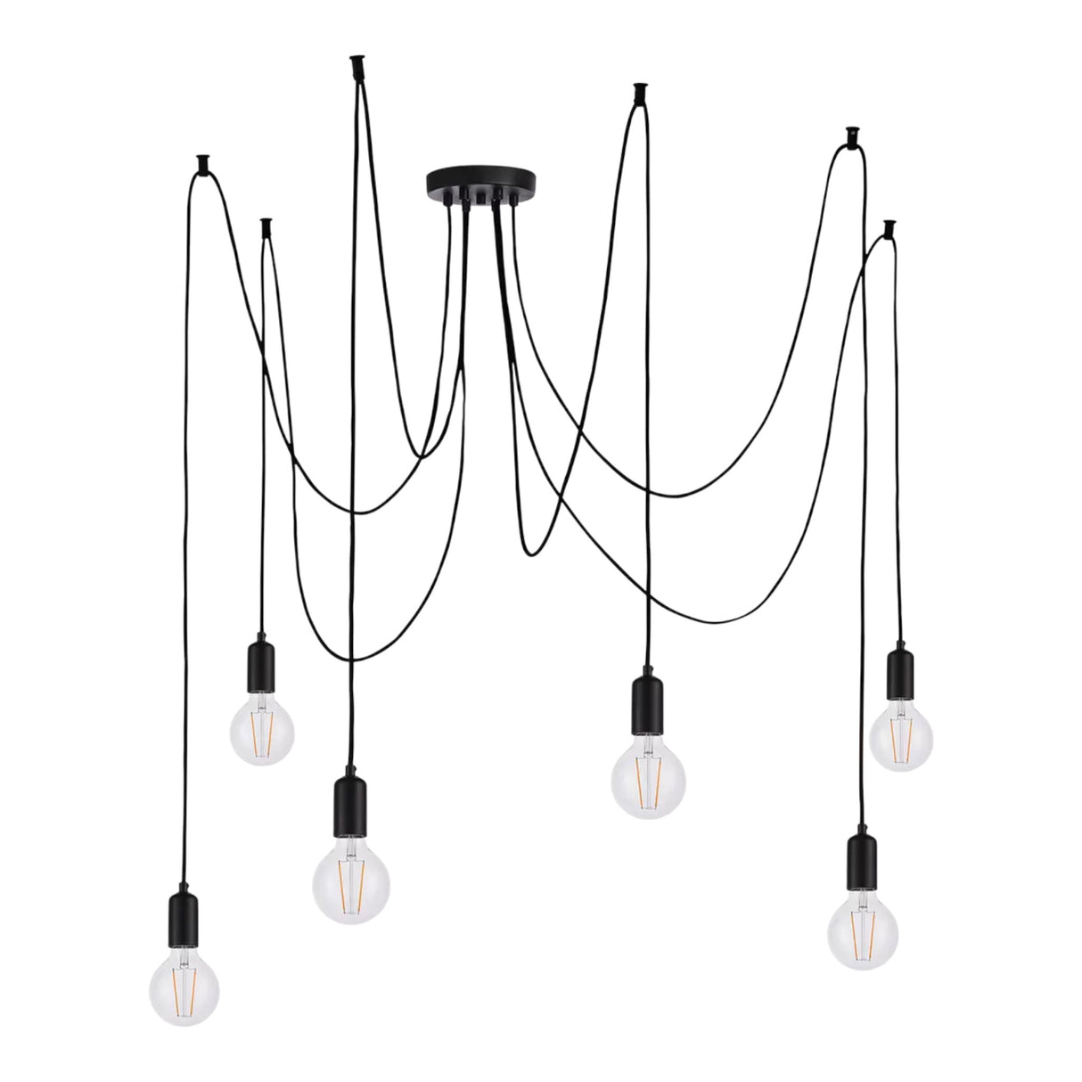 Hudson Living Studio LED Pendant Light Black - Damaged Packaging