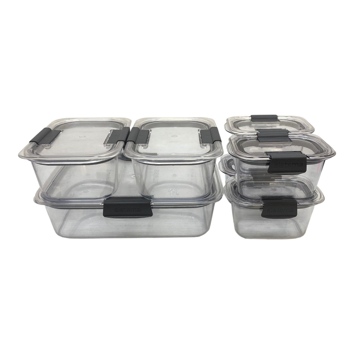 Sistema 14 Piece Set Brilliance Food Storage Container