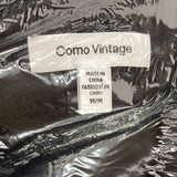Como Vintage Women's Vintage Cardigan with Belt - Black