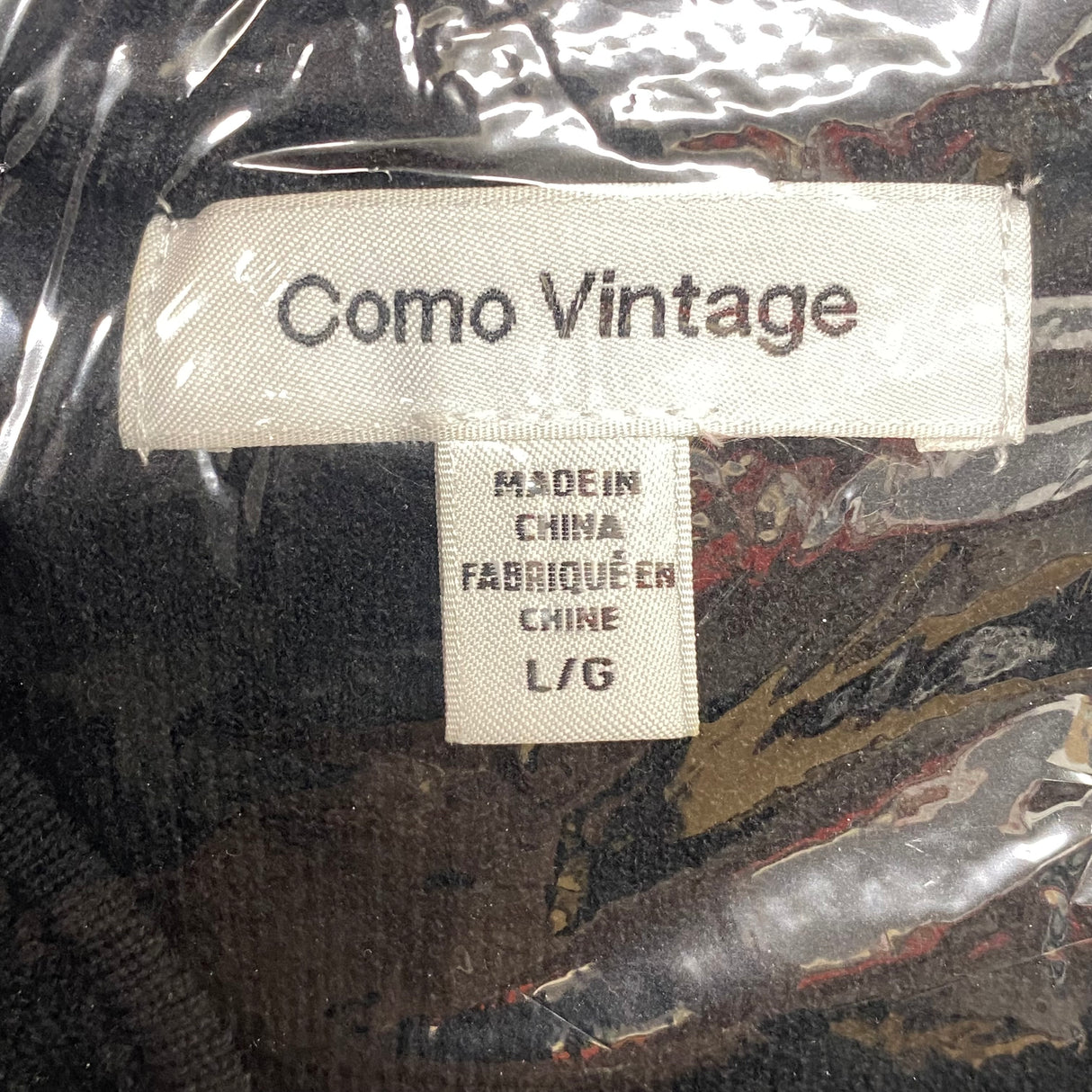 Como Vintage Women's Vintage Cardigan with Belt - Black