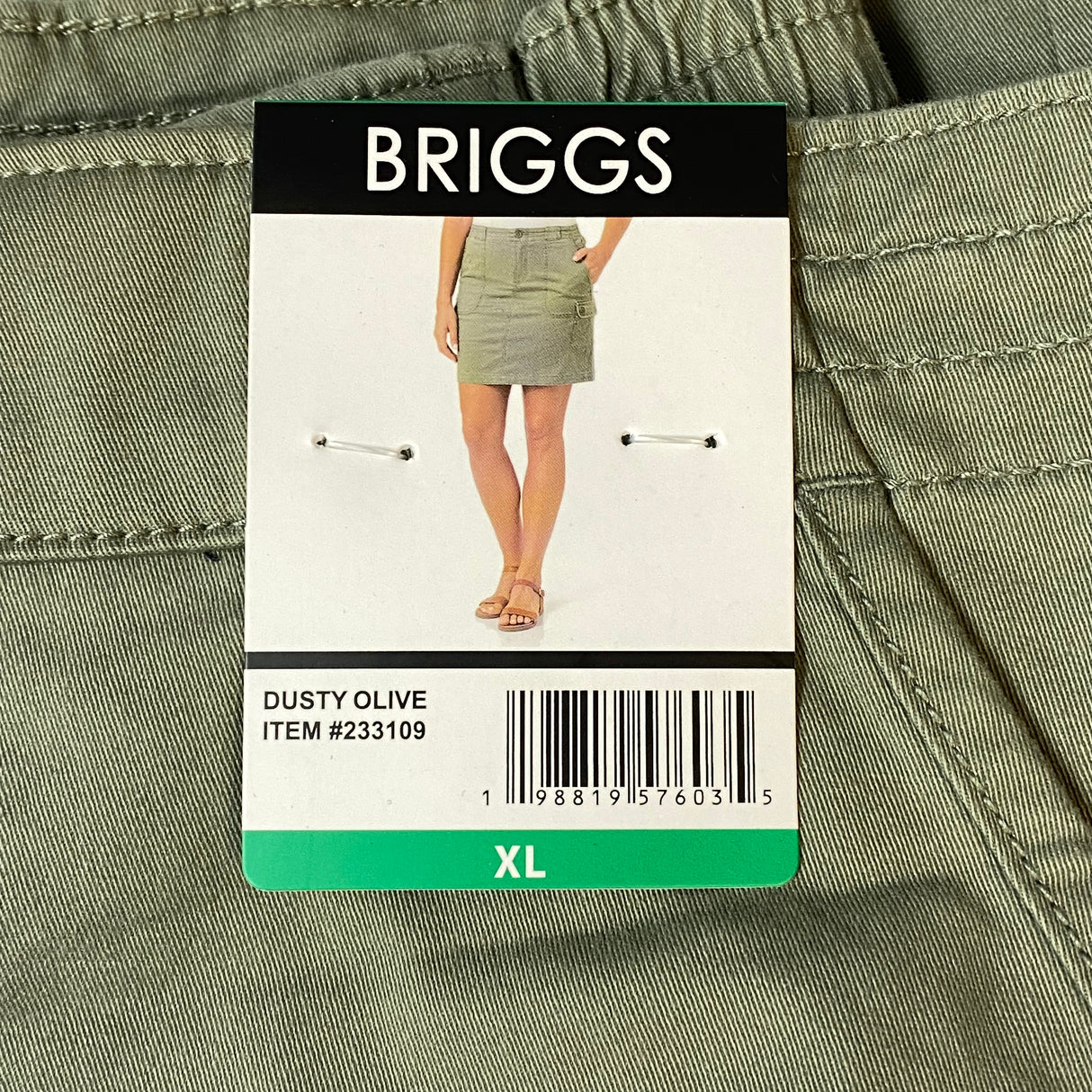 Briggs Women's Cargo Skirt SIZE - Extra Large
