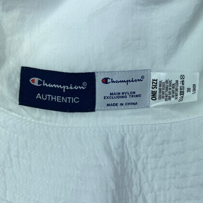 Champion White Bucket Hat