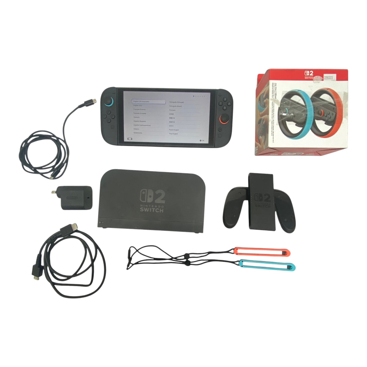 Nintendo Switch 2 with Joy-Con 2 Wheel (No Game)