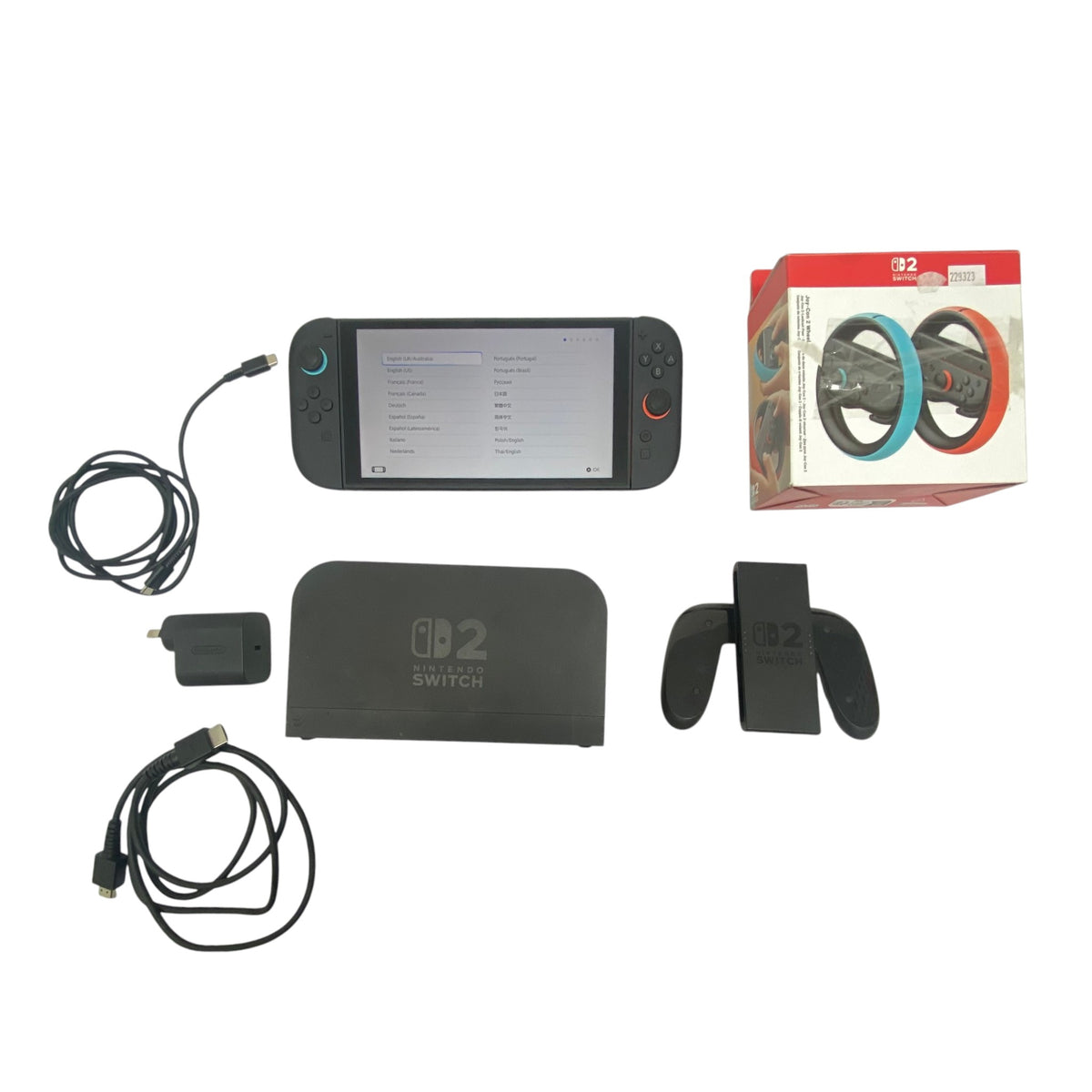 Nintendo Switch 2 with Joy-Con 2 Wheel (No Game)