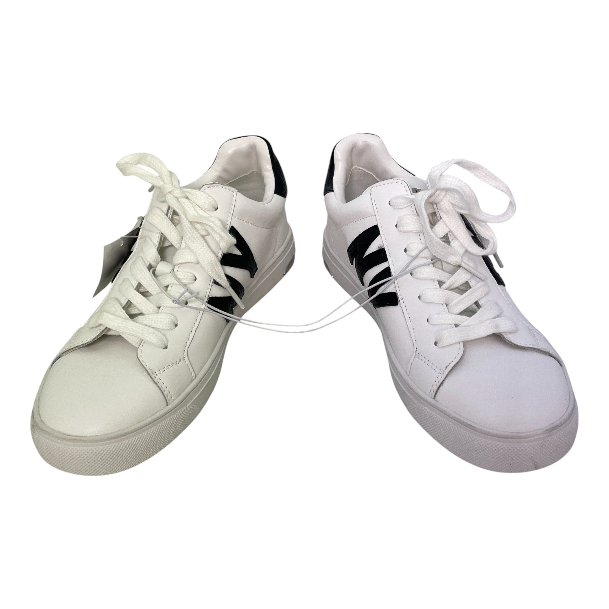 DKNY Women's Abeni Sneakers - White & Black