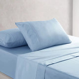 Onkaparinga Cotton Rich 1500 Thread Count Sheet King 4 Piece Set - Blue