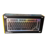 Glorious GMMK Pro 75% RGB Barebones Premium Compact Modular Mechanical Keyboard - Slate Black