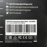 Glorious GMMK Pro 75% RGB Barebones Premium Compact Modular Mechanical Keyboard - Slate Black